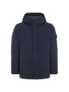 Ghost Piece Nylon Hooded Jacket Navy - STONE ISLAND - BALAAN 2