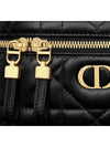 Caro Mini Vanity Cross Bag Black - DIOR - BALAAN 6