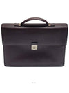 Genuine Ferragamo calfskin brown briefcase - SALVATORE FERRAGAMO - BALAAN 2