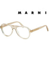 Glasses frame BLUE RIDGE MOUNTAINS LKF transparent horn frame - MARNI - BALAAN 7