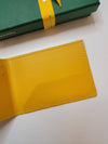 Insert Victoire Bifold Card Wallet Yellow - GOYARD - BALAAN 6