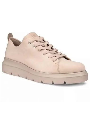 Nouvelle Lace Up Low Top Sneakers Ivory - ECCO - BALAAN 1