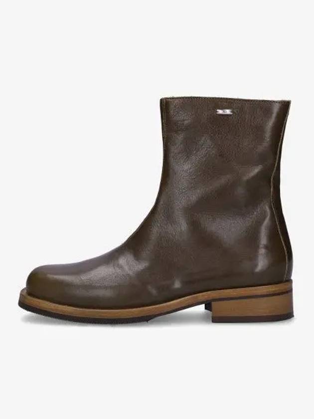 Camion Woodstock Leather Ankle Boots Brown - OUR LEGACY - BALAAN 2