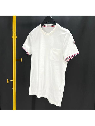 Short sleeve t shirt white size S - MONCLER - BALAAN 1