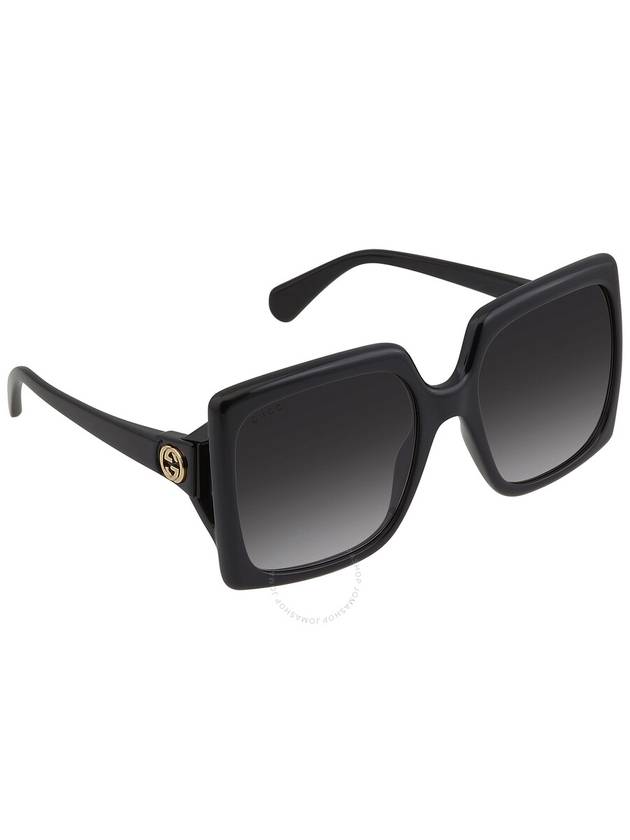 Eyewear Interlocking G Oversized Frame Sunglasses GG0876S001 - GUCCI - BALAAN 4