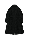 Women's Trench Coat Padded Powder Black - IENKI IENKI - BALAAN 3