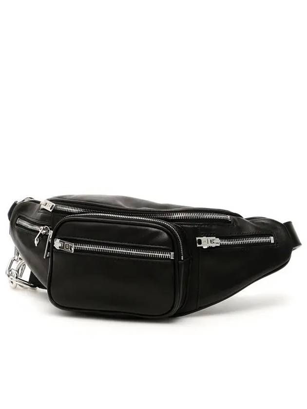 Attica Leather Small Belt Bag Black - ALEXANDER WANG - BALAAN 4