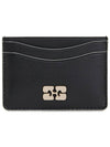 Bou Card Wallet Black - GANNI - BALAAN 2