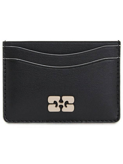 Bou Card Wallet Black - GANNI - BALAAN 2