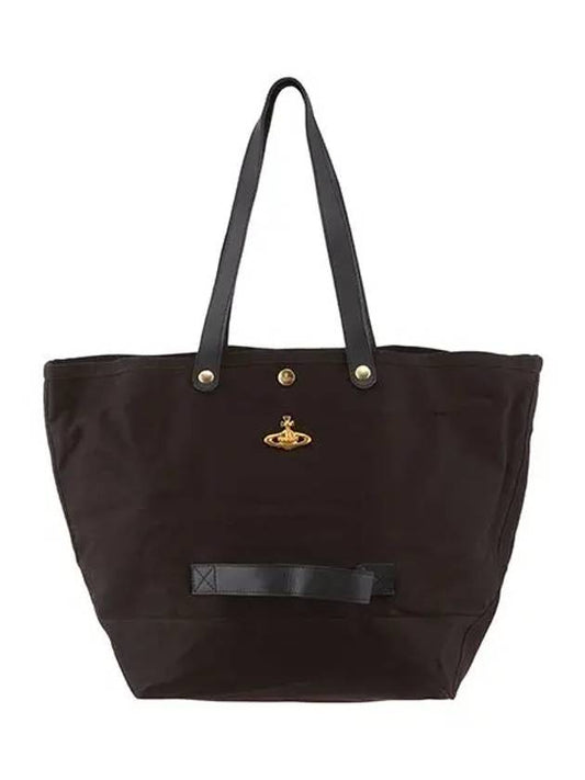 Utility Shopper Tote Bag Black - VIVIENNE WESTWOOD - BALAAN 2