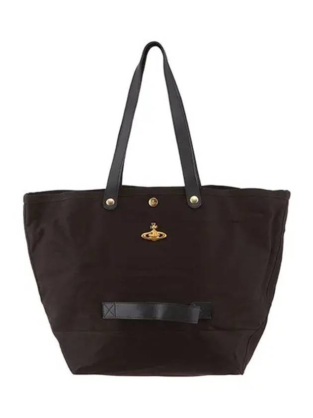 Utility Shopper Tote Bag Black - VIVIENNE WESTWOOD - BALAAN 5