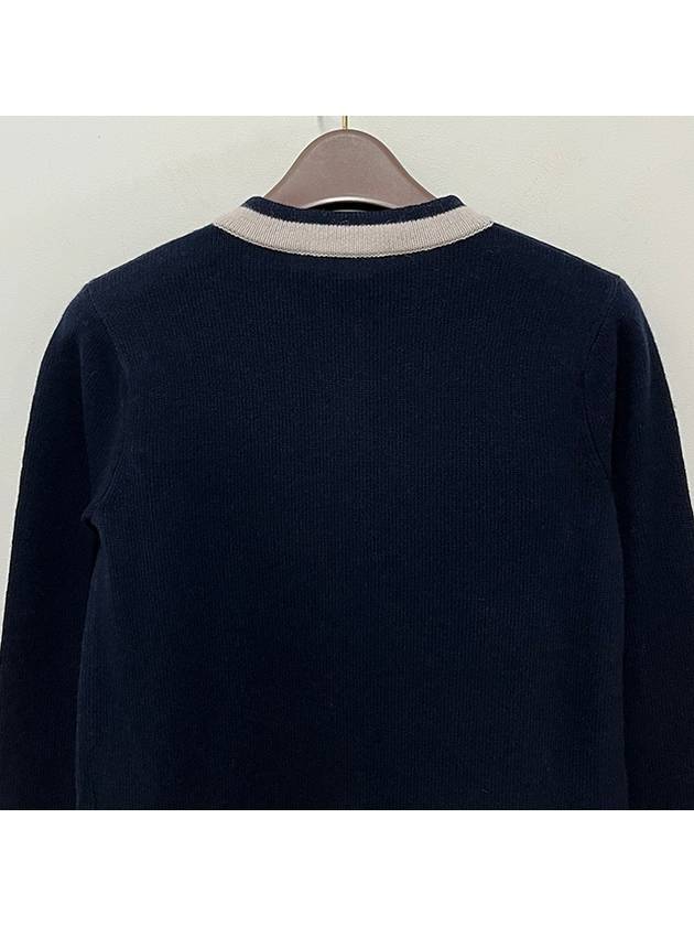 S Max Mara ERE Wool Cashmere Cardigan Ultramarine 2429346053600 014 - S MAX MARA - BALAAN 5