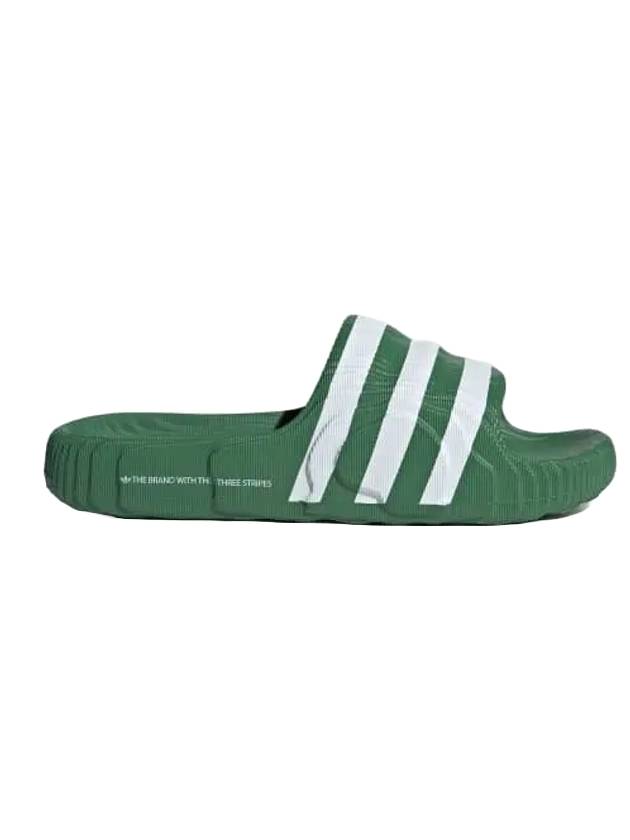 Adilette 22 Slippers Green - ADIDAS - BALAAN 1