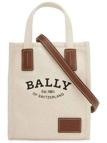 Clistalia Tote Bag Ivory - BALLY - BALAAN 1