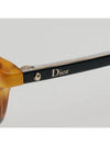 Glasses frame MONTAIGNE28F SX7 Havana horn rim Asian fit - DIOR - BALAAN 5