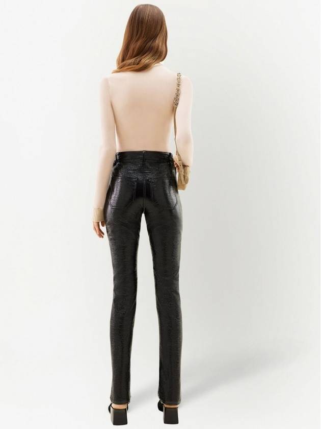 VINYLEFFECT coated cotton pants PERCPA013VY0014 9999 B0231004206 - COURREGES - BALAAN 5