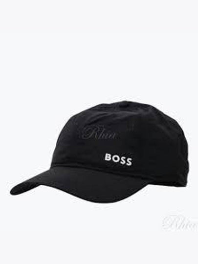 Lach Logo Ball Cap Black - HUGO BOSS - BALAAN 2