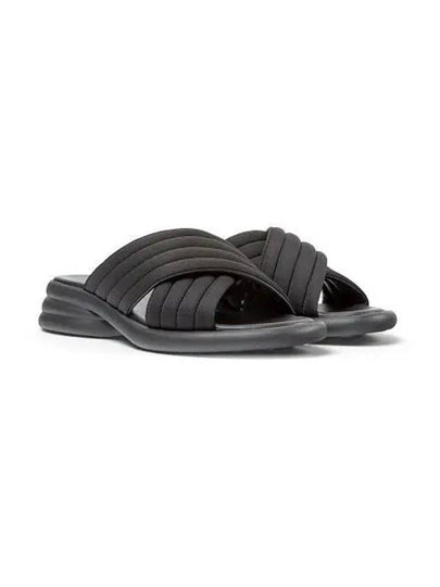 Spiro Leather Sandal Black - CAMPER - BALAAN 2