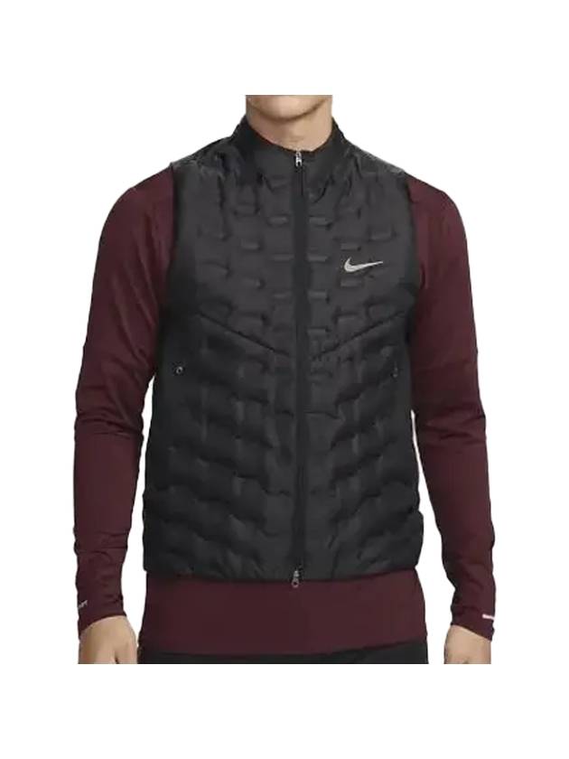 Therma Fit ADV Repel Men's Down Running Vest Brown - NIKE - BALAAN 1