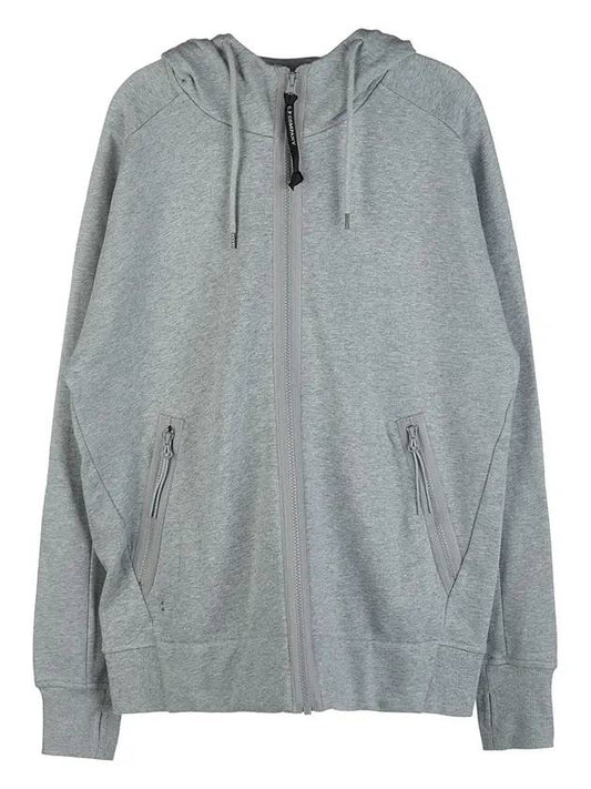 Goggles Hooded Jacket Grey - CP COMPANY - BALAAN 1