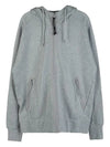 Goggles Hooded Jacket Grey - CP COMPANY - BALAAN 1