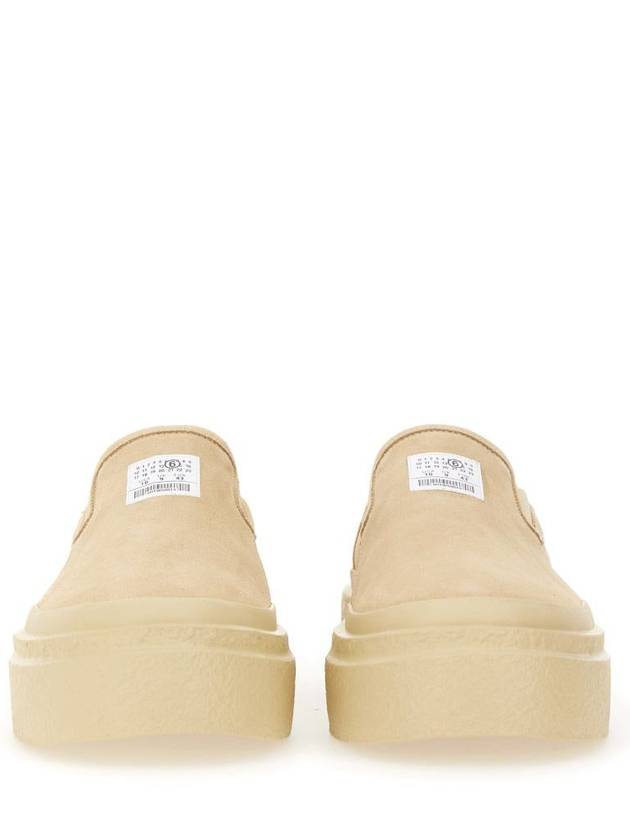 Mm6 Maison Margiela Leather Sneaker - MAISON MARGIELA - BALAAN 4