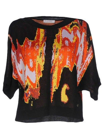 Collection fire crop Pullover - VERSACE - BALAAN 1