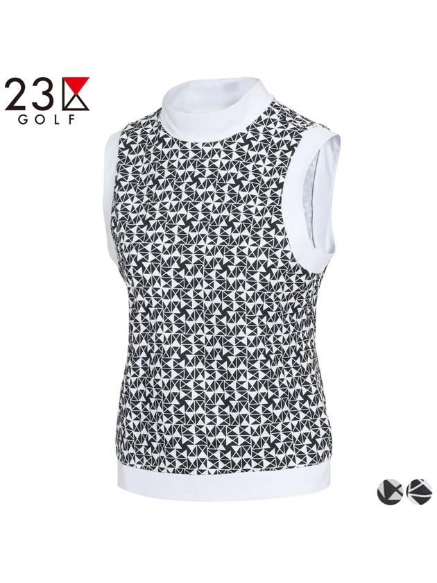 Golf sleeveless half-neck piece t-shirt EM2LTL038 - 23KU - BALAAN 1