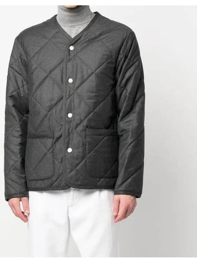 Julien Quilted Jacket Grey - A.P.C. - BALAAN 2