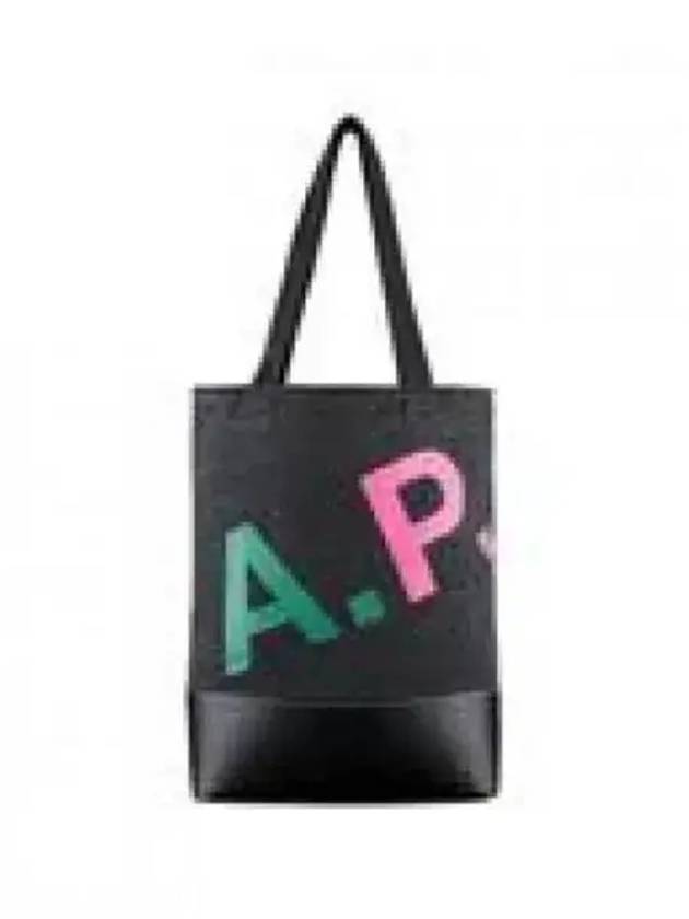 Axel Small Cotton Tote Bag Grey - A.P.C. - BALAAN 2