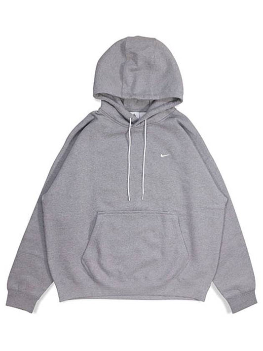 NRG Solo Swoosh Hood Gray - NIKE - BALAAN.