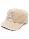 Tyron Embroidered Logo Ball Cap Khaki - ISABEL MARANT - BALAAN 2