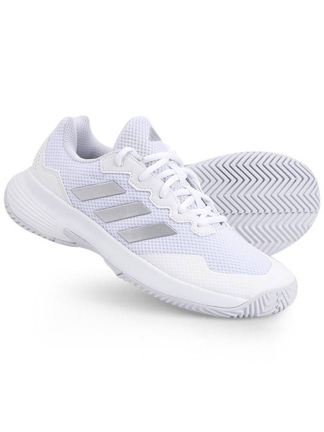 Game Court 2 Tennis Low Top Sneakers White - ADIDAS - BALAAN 1