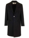 HCO010 WV0049001 single breasted coat - AMI - BALAAN 2