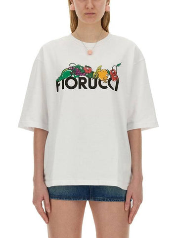 Fiorucci Fruit Print T-Shirt - FIORUCCI - BALAAN 1