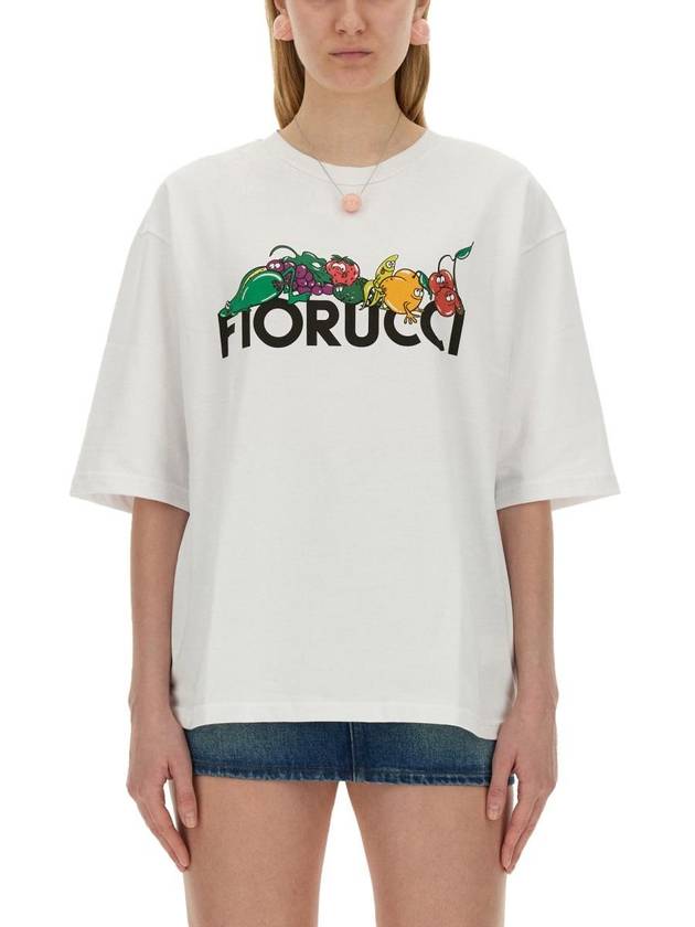 Fiorucci Fruit Print T-Shirt - FIORUCCI - BALAAN 1