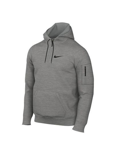 Golf Therma-Fit Fitness 1/4 Zip Hoodie Grey - NIKE - BALAAN 2