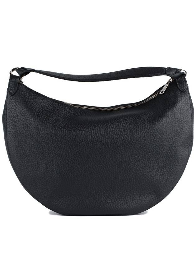 Orciani Dumpling L Soft Grained Leather Shoulder Bag With Black Shoulder Strap - ORCIANI - BALAAN 2