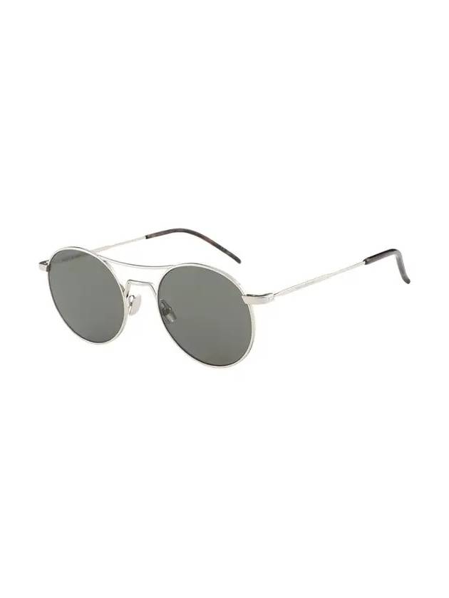 Eyewear Metal Sunglasses Silver - SAINT LAURENT - BALAAN 4