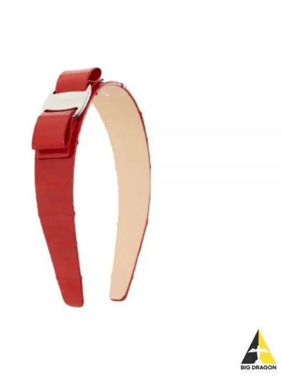 Vara Bow Hairband Red - SALVATORE FERRAGAMO - BALAAN 2