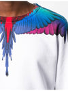 Men's Double Wing Sweatshirt White - MARCELO BURLON - BALAAN 7