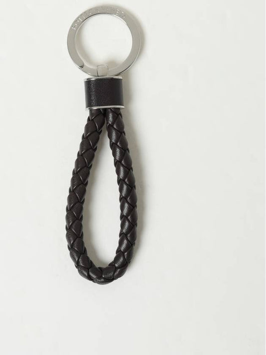 Intrecciato Leather Key Holder Fondant - BOTTEGA VENETA - BALAAN 2