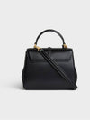 16 Calfskin Mini Shoulder Bag Black - CELINE - BALAAN 4