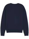 Chillax Patch Regular Sweatshirt Ink Blue - MAISON KITSUNE - BALAAN 3