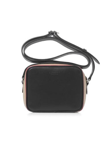 Icon Stripe Cross Bag Black 80340101 - BURBERRY - BALAAN 1