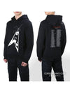 Men's World Tour Guitar Black Hoodie - NEIL BARRETT - BALAAN 1