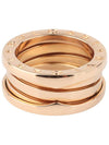 335930 Rose Gold B Zero1 3 Band Ring No 49 Department Store Warranty 33215 - BVLGARI - BALAAN 4