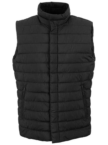 Press Studded Padded Vest Black - HERNO - BALAAN 1