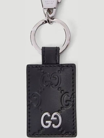 Supreme Supreme GG All Over Debossed Leather Keyring - GUCCI - BALAAN 1