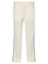 Men's Road Tapered Track Pants White - GOLDEN GOOSE - BALAAN 2